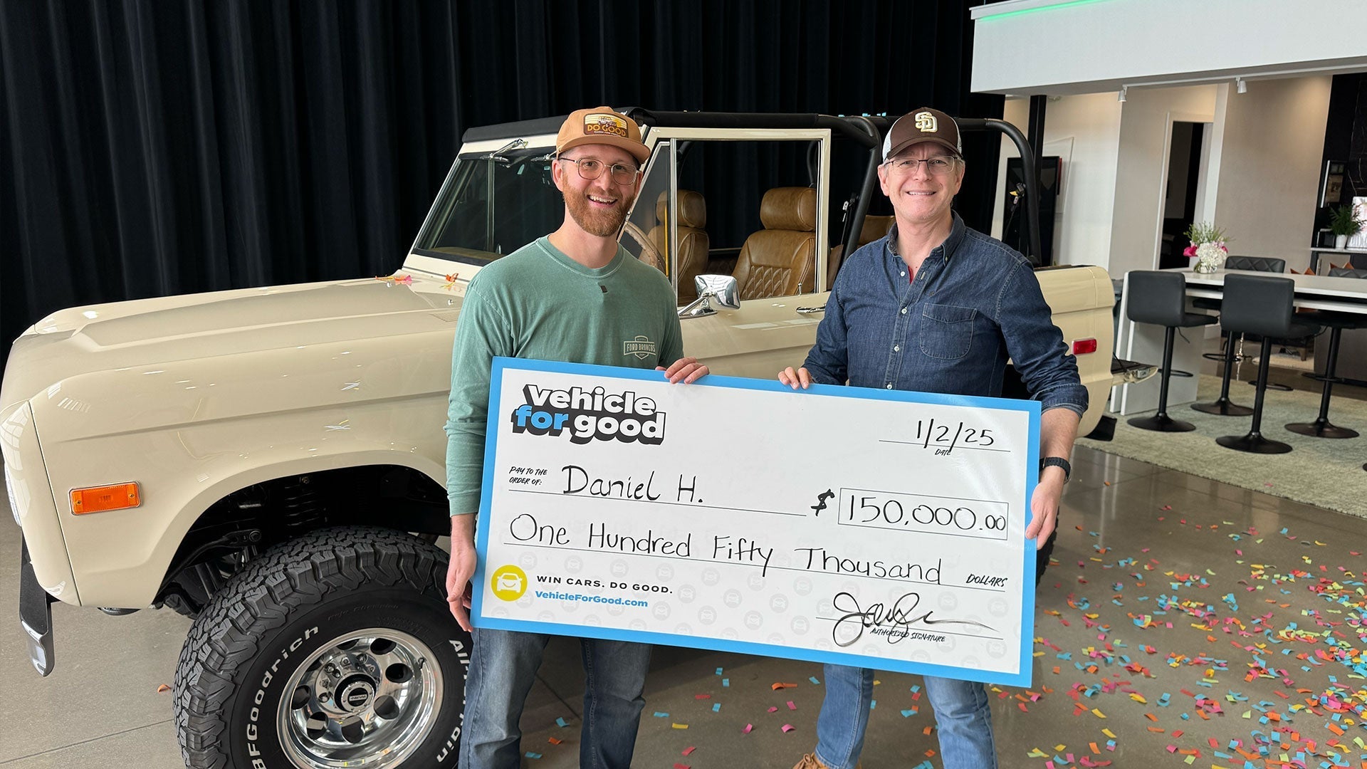 1974 Bronco or $150,000 Winner