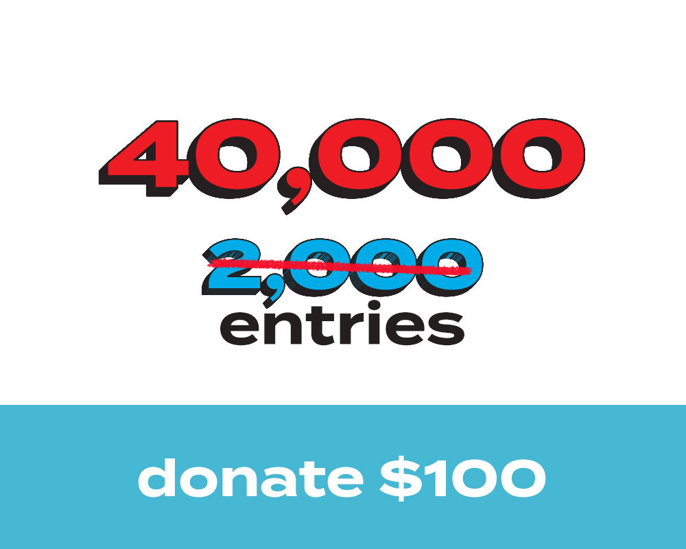 40,000 Entries for 2025 Ford Raptor (20X Multiplier)