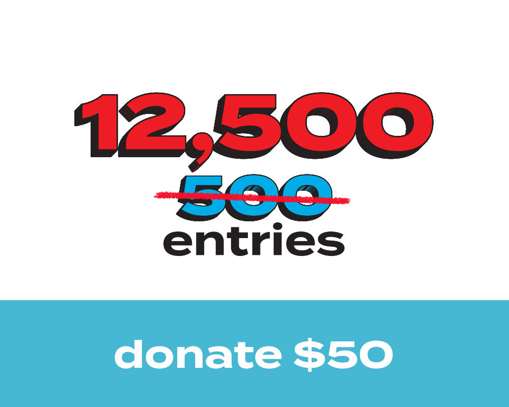 12,500 Entries for 2025 Ford Raptor (25X Multiplier)