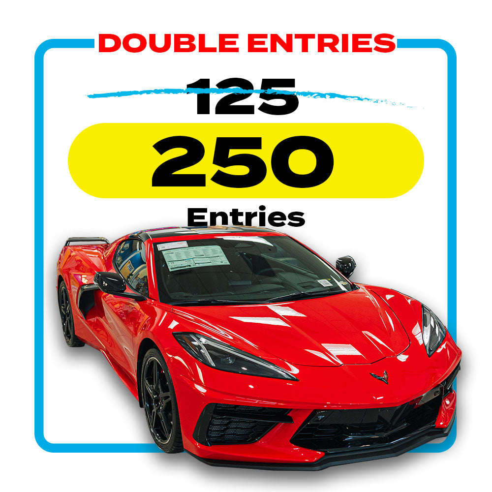 250 Entries for Corvette - DOUBLE