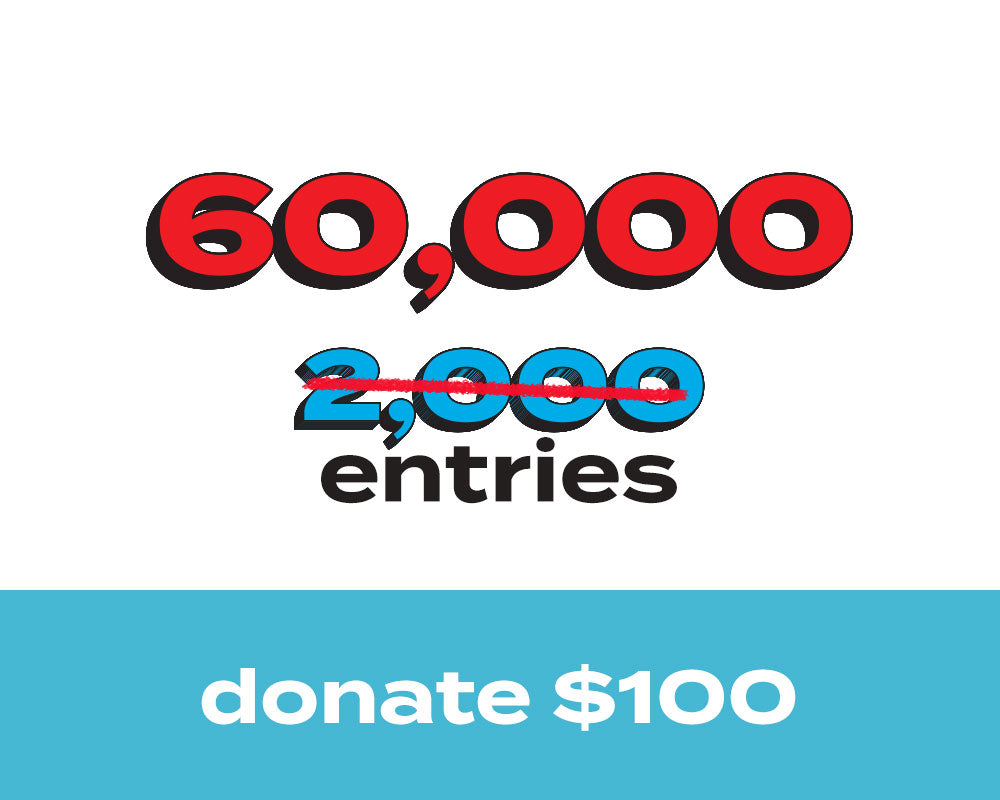 60,000 Entries for 2025 Ford Raptor (30X Multiplier)