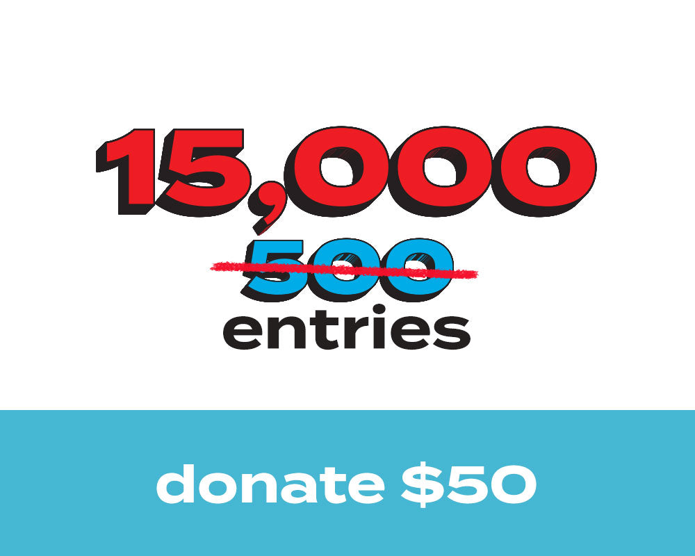 15,000 Entries for 2025 Ford Raptor (30X Multiplier)