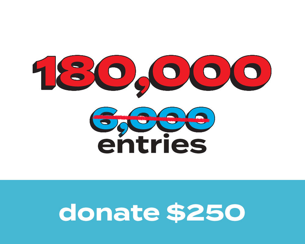 180,000 Entries for 2025 Ford Raptor (30X Multiplier)