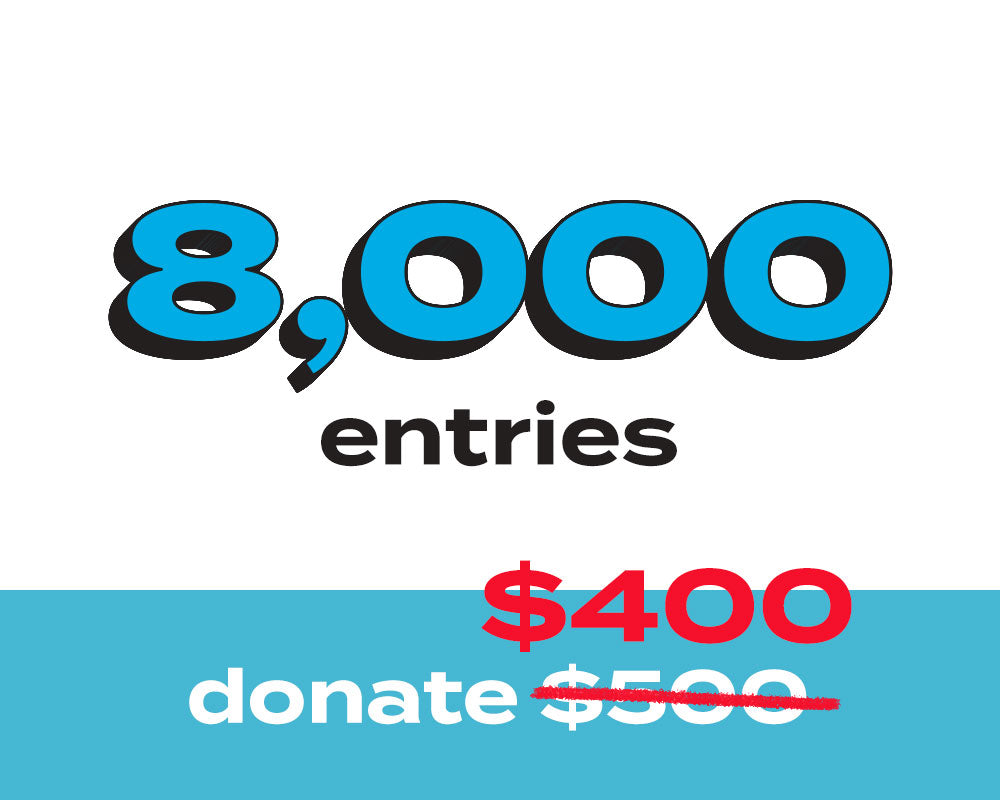 8,000 Entries for '72 F250 (20% Off)