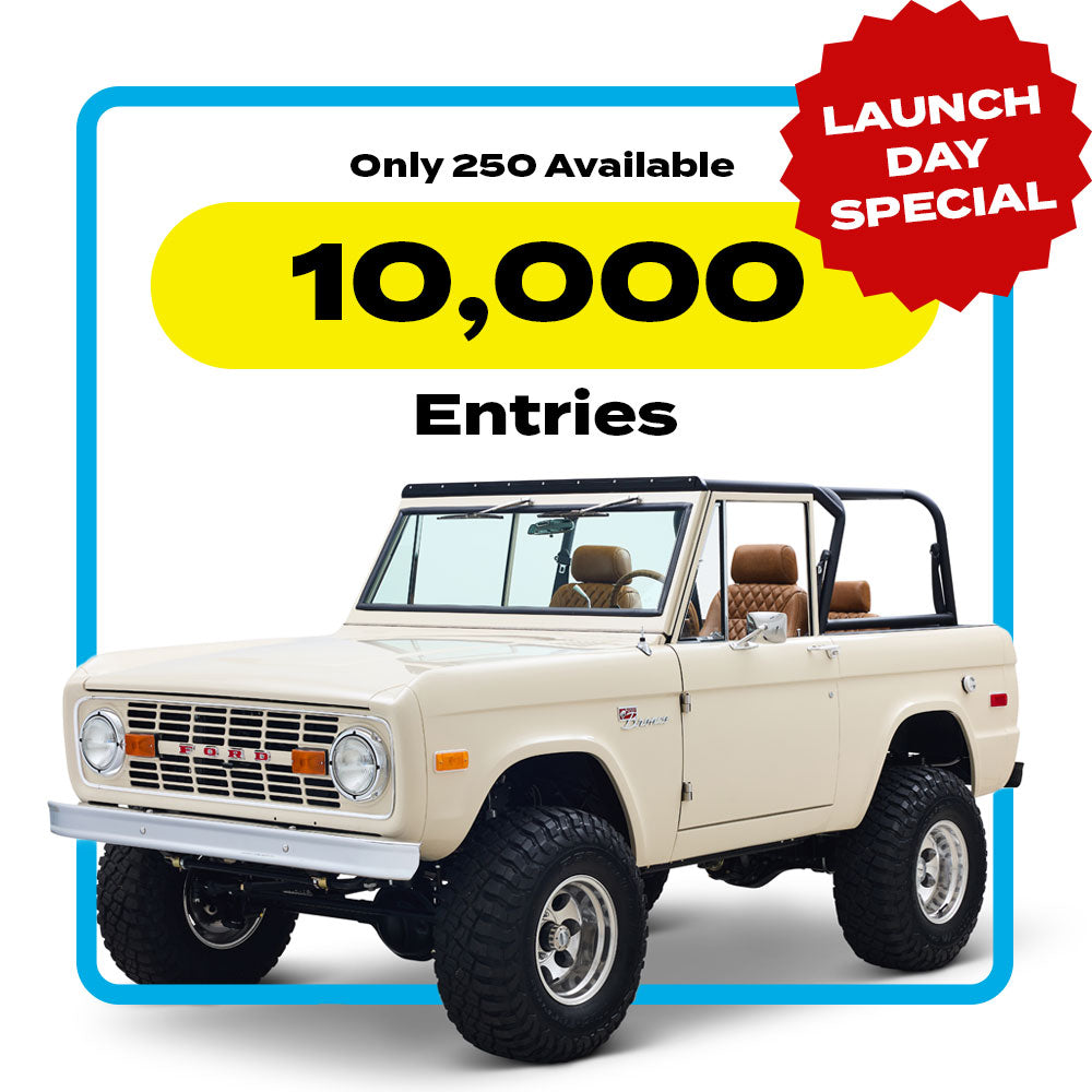 10,000 Entries for '74 Bronco