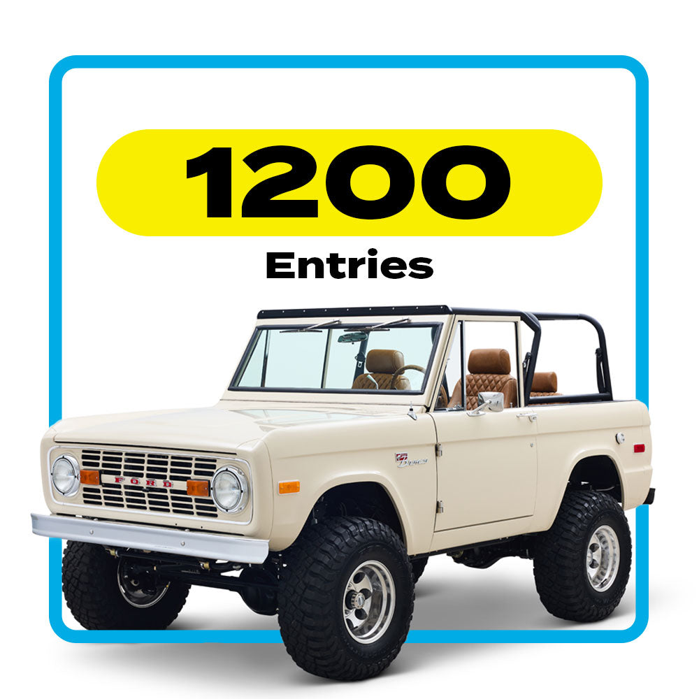 1200 Entries for '74 Bronco