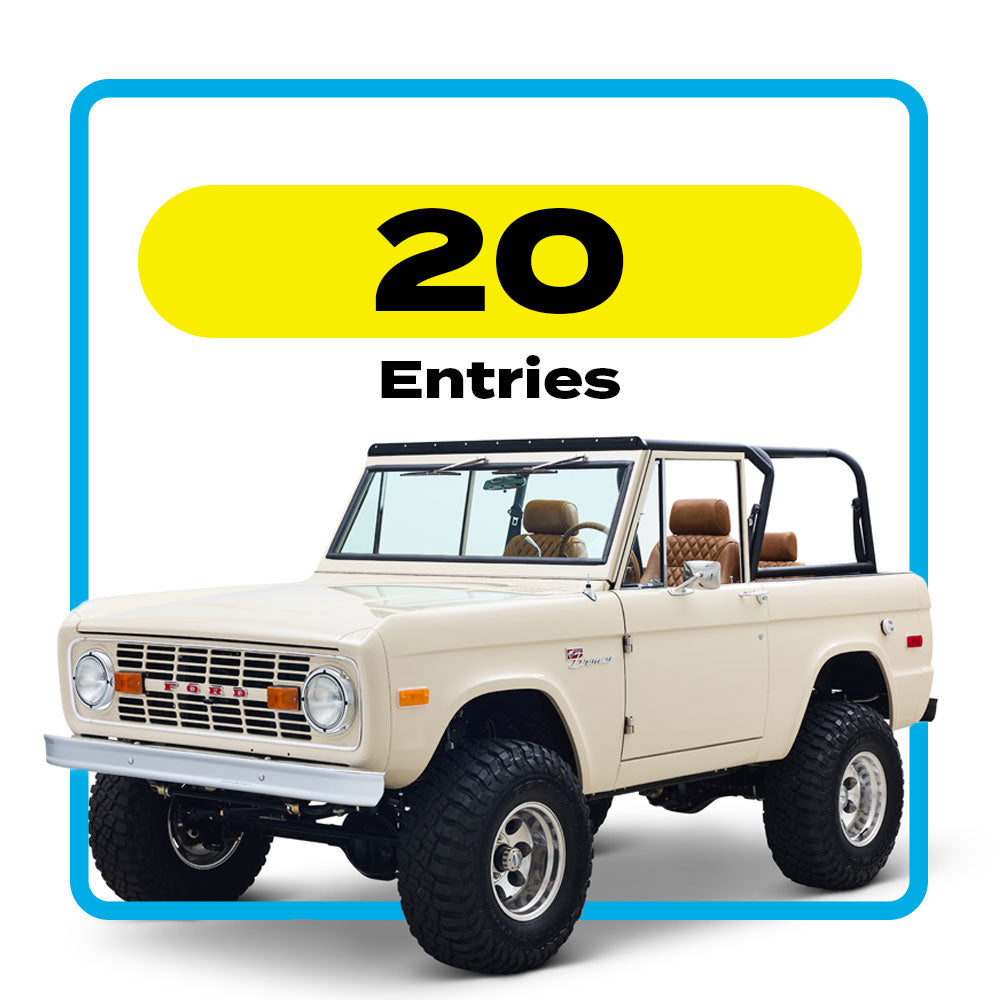 20 Entries for '74 Bronco