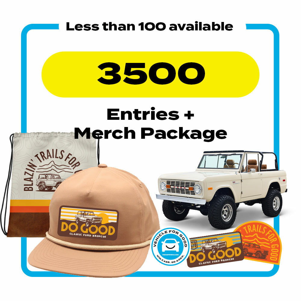 3500 Entries + Limited Edition Products for '74 Bronco