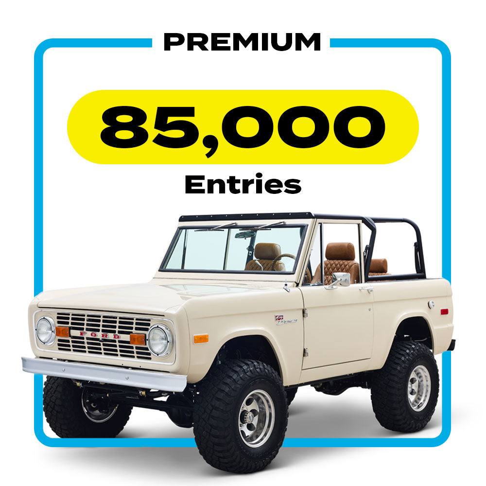 85,000 Entries for '74 Bronco