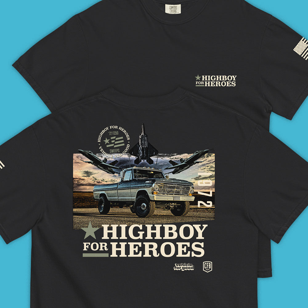 Highboy for Heroes Military Tshirt