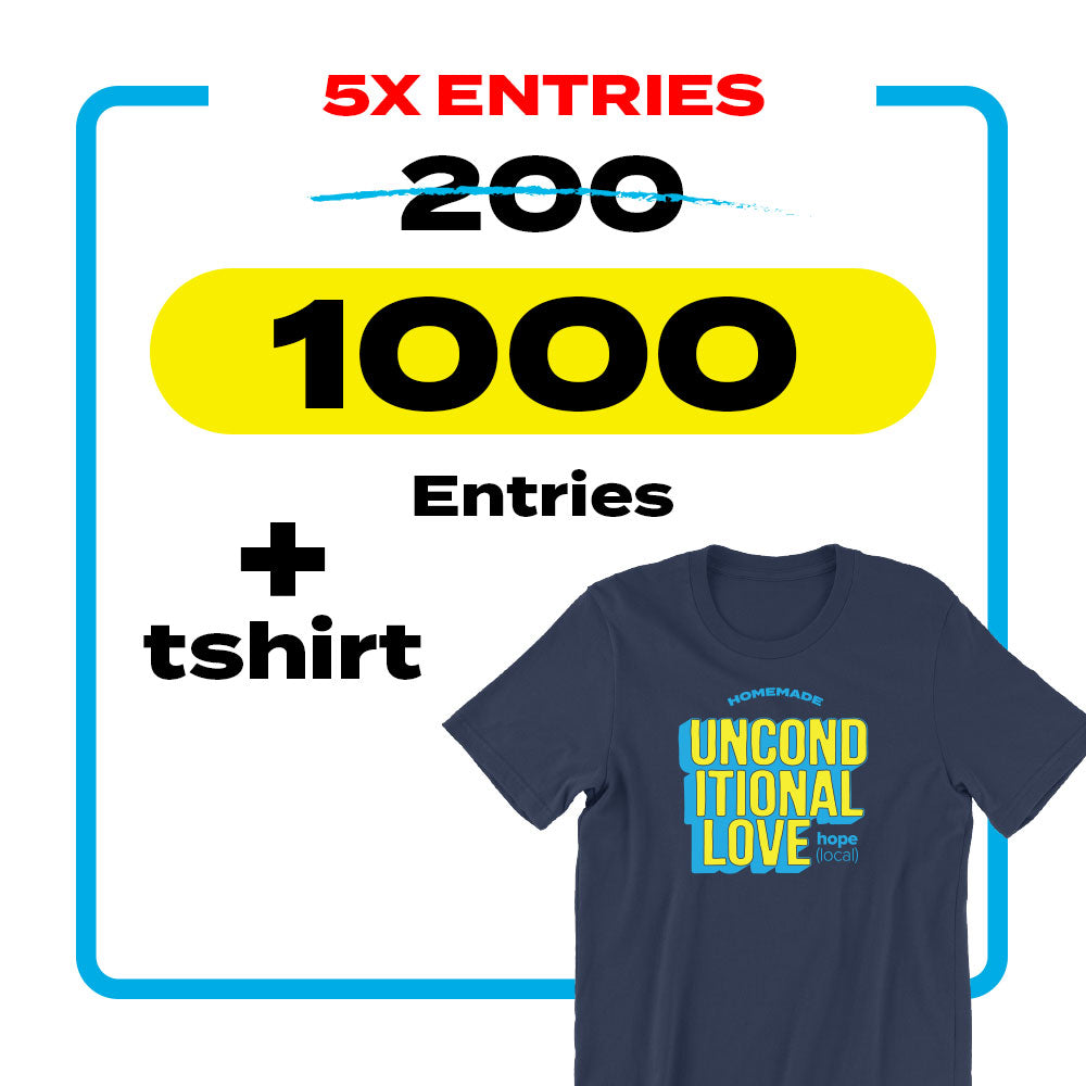 Unconditional Love Tshirt + 1000 entries - Power Wagon - 5X