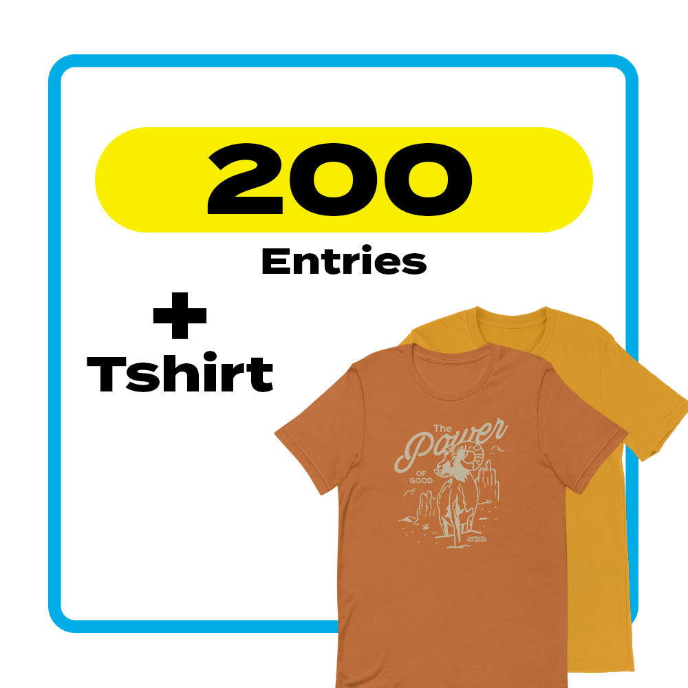 Do Good Tshirt + 200 Entries for Power Wagon