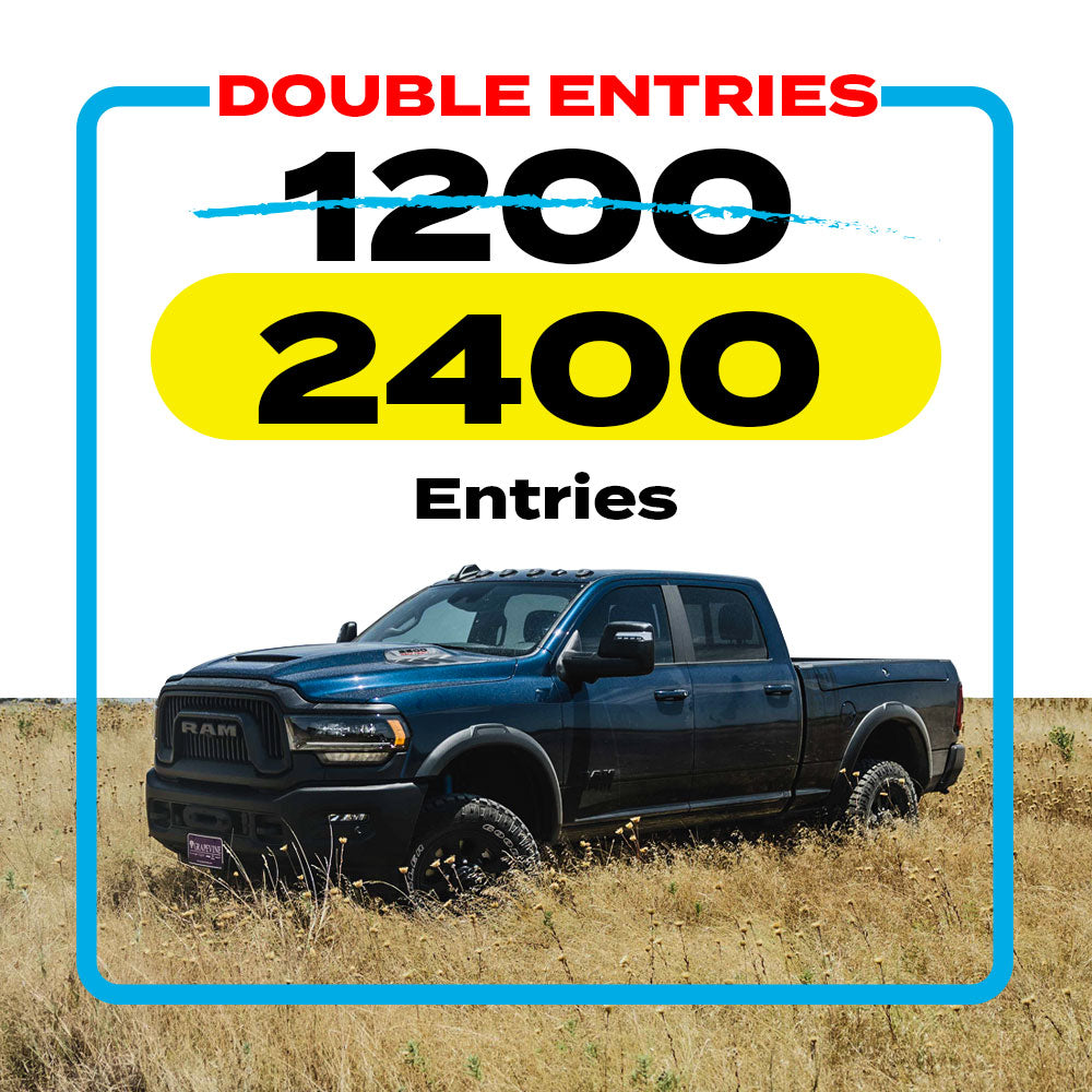 2400 Entries for Power Wagon - DOUBLE