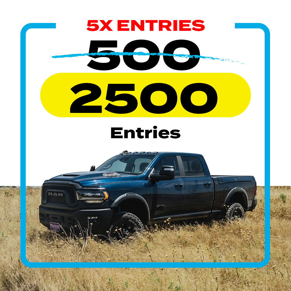 2500 Entries for Power Wagon - 5X