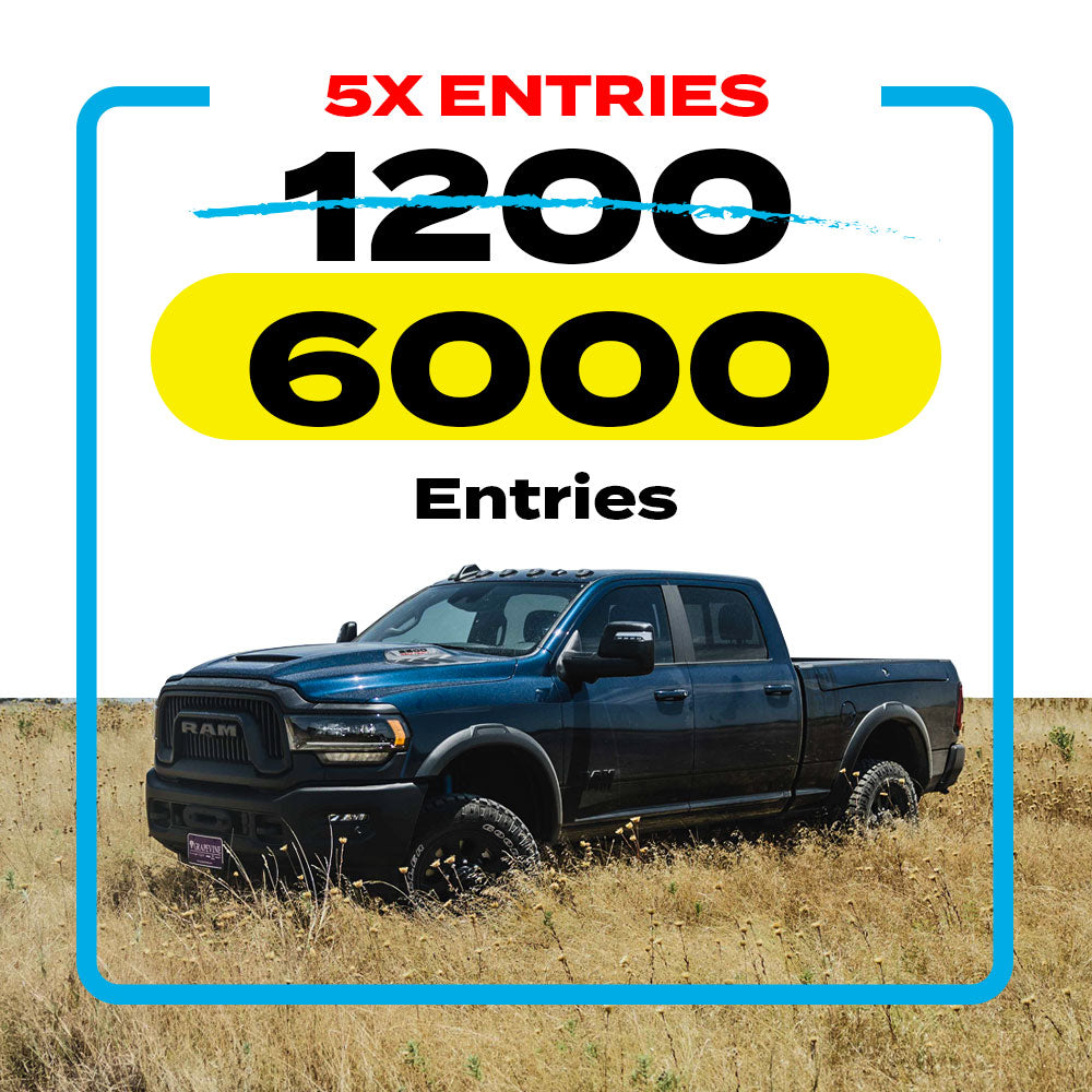 6000 Entries for Power Wagon - 5X