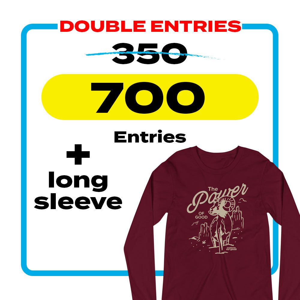 Power of Good Long Sleeve + 700 entries - Power Wagon - DOUBLE