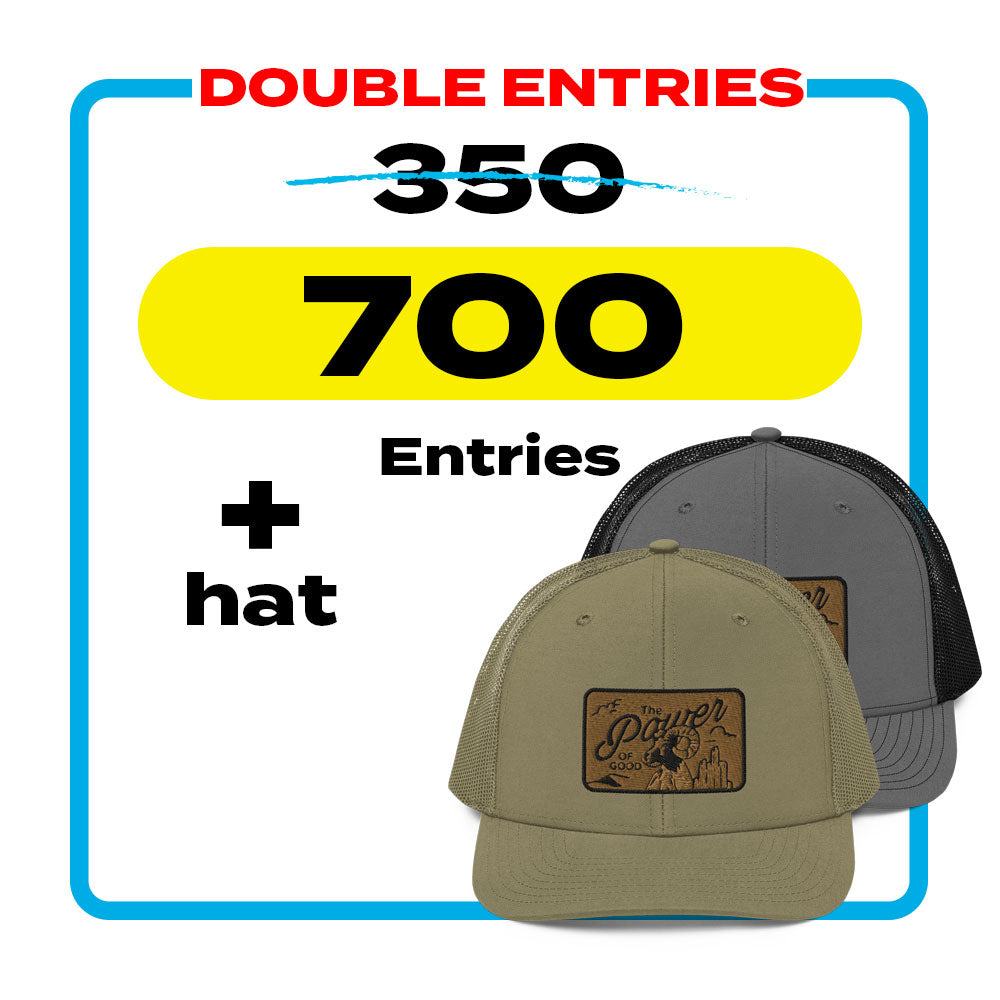 Power of Good Hat + 700 entries - Power Wagon - DOUBLE