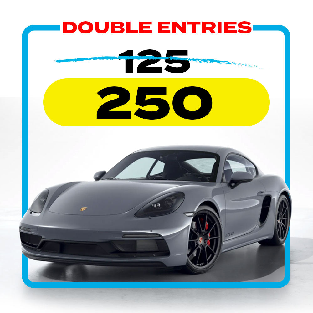 250 Entries for Porsche - DOUBLE