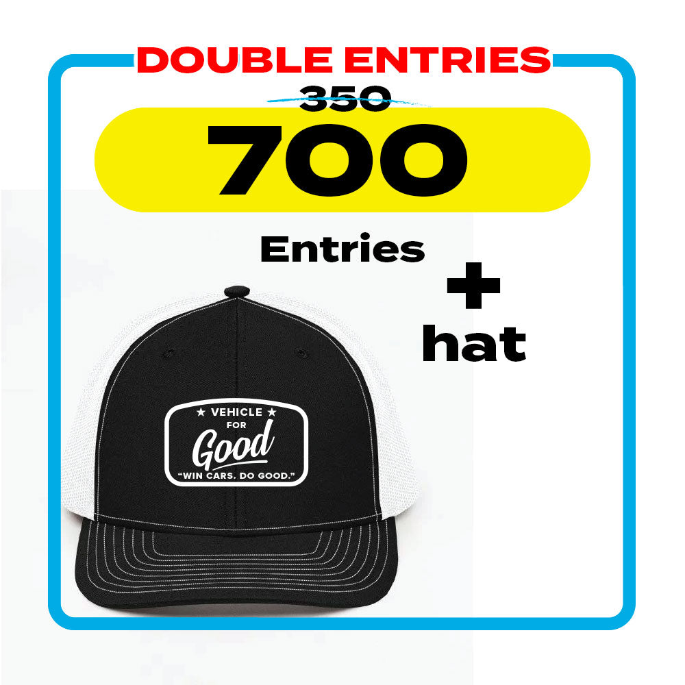 Vehicle For Good Hat + 700 Entries for Porsche - DOUBLE