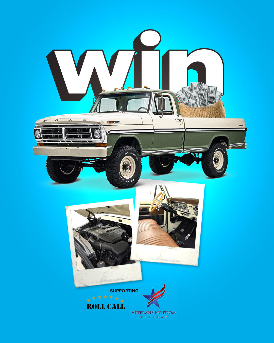 Win a 1972 Ford F250