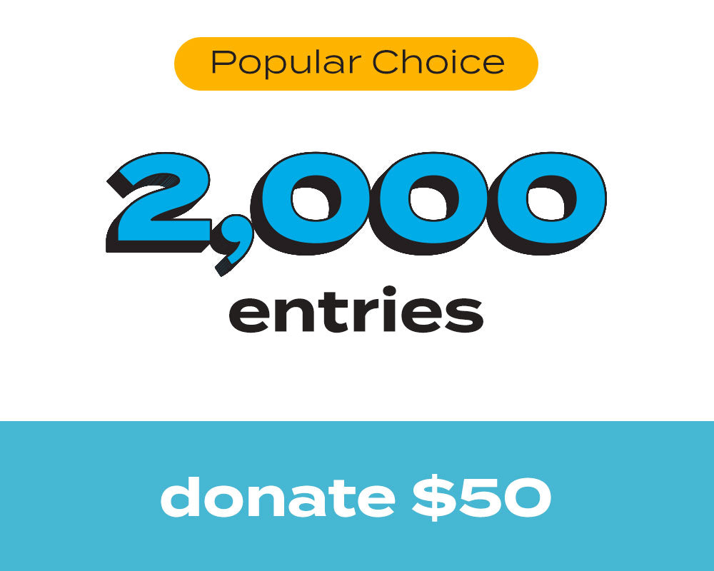 2,000 Entries for 2025 Warrior Green Vintage Scrambler